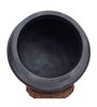 Black Clay Handi with Lid 3 Litre