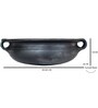 Black Clay Kadai 4 Litre