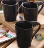 Classic 150ml Black Ceramic (Set of 6) Tea Cups