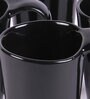 Classic 150ml Black Ceramic (Set of 6) Tea Cups