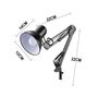 Black Color Flexible Spring Doctor Lamp Table Lamp for Study/Reading