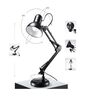 Black Color Flexible Spring Doctor Lamp Table Lamp for Study/Reading