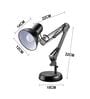 Black Color Flexible Spring Doctor Lamp Table Lamp for Study/Reading