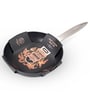 Ultimate Pro Round 9.5 Inch Non- Stick Black Aluminium Frying Pan