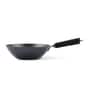 Excellence Induction Friendly Black Stainless Steel Wok