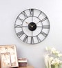 Black Metal Slug Vintage Novelty Wall Clock