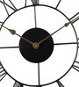 Black Metal Slug Vintage Novelty Wall Clock