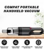 Black Compact Vacuum Cleaner with HEPA Filter