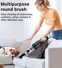 Black Compact Vacuum Cleaner with HEPA Filter
