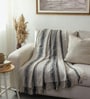 Black Cotton 52x60 Inches Sofa Throw