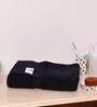 Black Solid 650 GSM Cotton Bath Towel