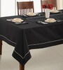 Jupe (106x59) Black Cotton Table Cloth