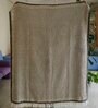 Grey Cotton Abstract 62X48 Inches Throw With Fringes