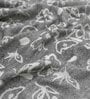 Charcoal Banana Jacquard Floral 250 GSM Bath Towel