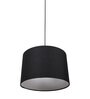 Fermo Black Cotton Hanging Light