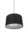 Marsham Black Cotton Hanging Light