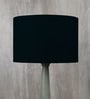 Algae Black Cotton Fabric Solid Lampshade