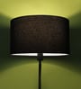 Taranto Black Cotton Fabric Solid Lampshade
