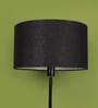 Taranto Black Cotton Fabric Solid Lampshade