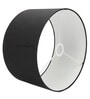 Modena Black Cotton Fabric Solid Lampshade