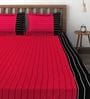 Cotton 180TC Queen Size Bedsheet with 2 Pillow Covers