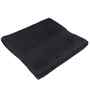 Black Cotton Printed 300 GSM Bath Towel (1 Pc)