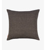 Solid Pattern Cotton Black Cushion Cover 20 x 20 inches