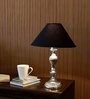 Black Cotton Table Lamp