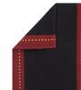 Solid Color Black Cotton 45x13 Inches Table Runner