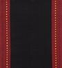 Solid Color Black Cotton 45x13 Inches Table Runner