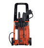 BLACK+DECKER BW15 1500W 120 Bar Pressure Washer for Car Wash and Home Use in Red & Black Colour