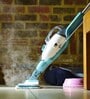 BLACK+DECKER FSMH1321-QS 1600-Watt 7-in-1 Steam-Mop with Autoselect Technology and 99.9% Germ Protection (White and Blue)