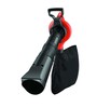 BLACK+DECKER GW3030-QS Variable Speed 3000-Watt Powerful Blower and Suction Vacuum Cleaner with Shredder and 40L bag for Home and Outdoors(Red)