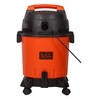 BLACK+DECKER WDBD20 20 Litres 1200W Wet and Dry Vacuum Cleaner and Blower with HEPA Filter and Reusable Dustbag in Red & Grey Colour