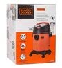 BLACK+DECKER WDBD20 20 Litres 1200W Wet and Dry Vacuum Cleaner and Blower with HEPA Filter and Reusable Dustbag in Red & Grey Colour