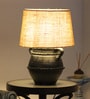 Black Diamond antuque Terracotta Table Lamp