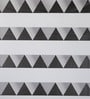 Black Dots Print Polyester Shower Curtain (Length: 78, Width: 70 Inches)