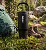 Black DualSip Stainless Steel Double Wall Insulated Tumbler 1.2 Litre