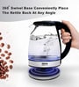 Black Electric Kettle with Power Base
