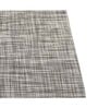 Grey Elena Rectangular Textured PVC Dining Table Placemat