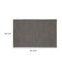 Black Elyana Rectangular PVC Dining Table Placemat