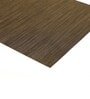 Black Elyana Rectangular PVC Dining Table Placemat