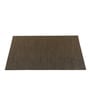 Black Elyana Rectangular PVC Dining Table Placemat