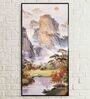 Multicolour Engineered Wood Art Print