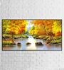 Multicolour Engineered Wood Art Print