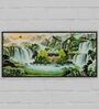Multicolour Engineered Wood Art Print