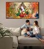 Multicolour Engineered Wood Art Print