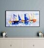 Multicolour Engineered Wood Art Print