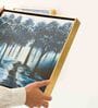 Multicolour Engineered Wood Art Print