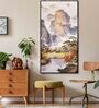 Multicolour Engineered Wood Art Print